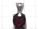 [Video][One of a kind] High Quality Ruby AAA- Faceted Pendant Silver925 NO.9