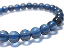 [Video][One of a kind] High Quality London Blue Topaz AAA Round 6.5mm Bracelet NO.16