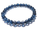 [Video][One of a kind] High Quality London Blue Topaz AAA Round 6.5mm Bracelet NO.16