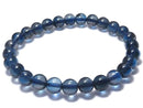 [Video][One of a kind] High Quality London Blue Topaz AAA Round 6.5mm Bracelet NO.20
