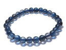 [Video][One of a kind] High Quality London Blue Topaz AAA Round 6.5mm Bracelet NO.21