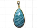 [Video][One of a kind] Amazonite AAA- Pendant 18KGP NO.242