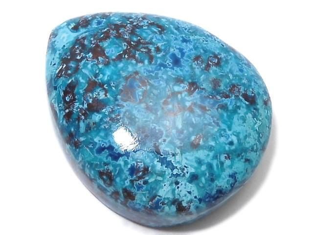 [Video][One of a kind] Chrysocolla AAA Cabochon 1pc NO.130