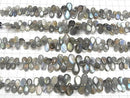 [Video]High Quality Labradorite AA++ Pear shape (Smooth) half or 1strand beads (aprx.7inch/18cm)