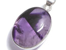 [Video][One of a kind] Trapiche Amethyst Pendant Silver925 NO.74
