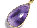 [Video][One of a kind] Trapiche Amethyst Pendant 18KGP NO.80