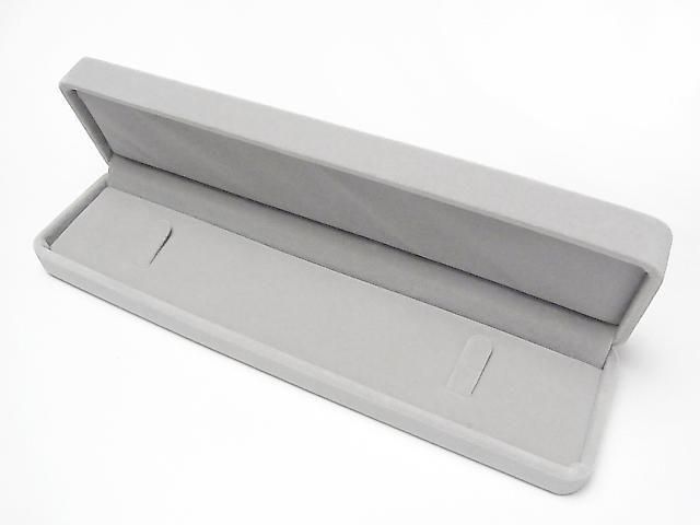 [Video] Jewelry Case for Necklace [Grey] 1 Box