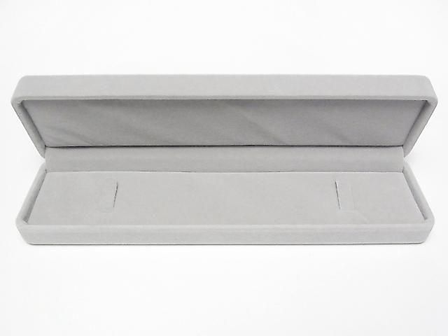 [Video] Jewelry Case for Necklace [Grey] 1 Box