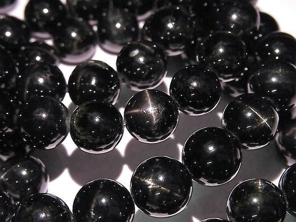 [Video] Black Star Diopside Round 10mm Bracelet