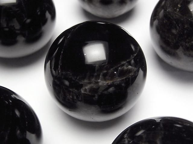 [Video]Morion Crystal Quartz AA+ Sphere, Round 48-55mm 1pc