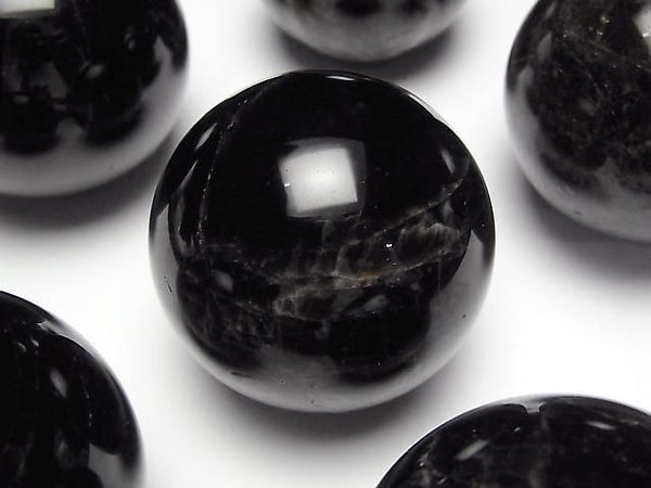 [Video]Morion Crystal Quartz AA+ Sphere, Round 48-55mm 1pc