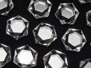 [Video]Crystal Quartz AAA- Hexagram 20x18mm 1pc