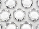 [Video]Crystal Quartz AAA- Hexagram 20x18mm 1pc