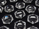 [Video]Crystal Quartz AAA- Hexagram 20x18mm 1pc