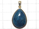 [Video][One of a kind] Blue Apatite AAA- Pendant 18KGP NO.56