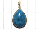 [Video][One of a kind] Blue Apatite AAA- Pendant 18KGP NO.59