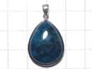 [Video][One of a kind] Blue Apatite AAA- Pendant Silver925 NO.64