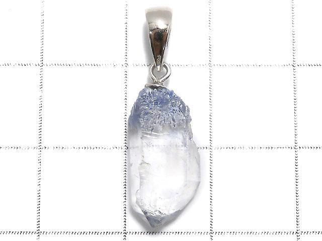 [Video][One of a kind] Dumortierite in Quartz AA++ Pendant Silver925 NO.22