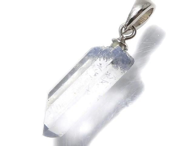 [Video][One of a kind] Dumortierite in Quartz AA++ Pendant Silver925 NO.23