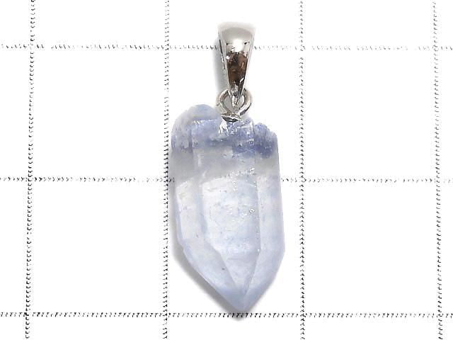 [Video][One of a kind] Dumortierite in Quartz AA++ Pendant Silver925 NO.28