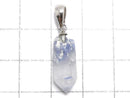 [Video][One of a kind] Dumortierite in Quartz AA++ Pendant Silver925 NO.29