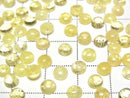 [Video] Yellow Danburite Round Cabochon 5x5mm 2pcs