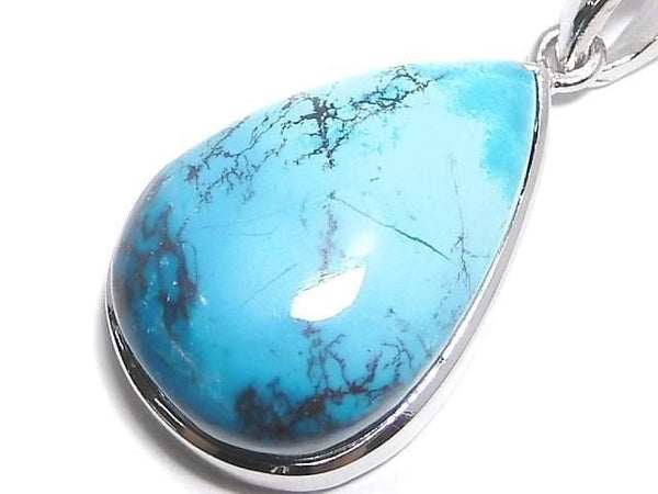 [Video][One of a kind] Chrysocolla AAA Pendant Silver925 NO.88