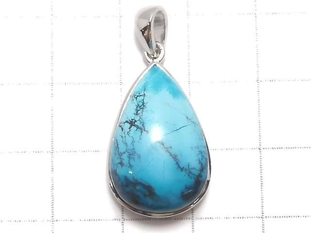 [Video][One of a kind] Chrysocolla AAA Pendant Silver925 NO.88