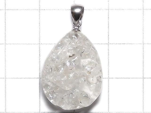 [Video][One of a kind] High Quality Hyalite Opal AAA- Pendant Silver925 NO.222