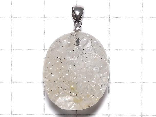 [Video][One of a kind] High Quality Hyalite Opal AAA- Pendant Silver925 NO.223
