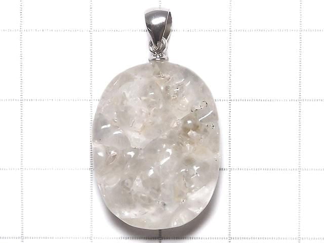 [Video][One of a kind] High Quality Hyalite Opal AAA- Pendant Silver925 NO.225