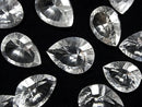 [Video]High Quality Crystal AAA Loose stone Pear shape Concave Cut Size Mix 4pcs