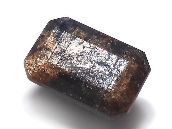 [Video][One of a kind] High Quality Iolite Sunstone AAA Loose stone Faceted 1pc NO.309