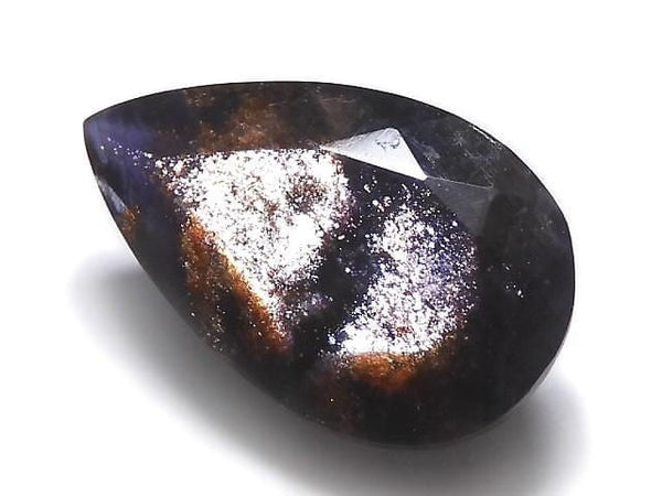[Video][One of a kind] High Quality Iolite Sunstone AAA Loose stone Faceted 1pc NO.310