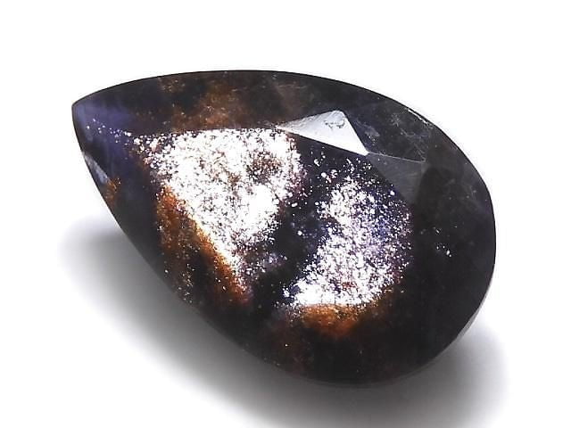[Video][One of a kind] High Quality Iolite Sunstone AAA Loose stone Faceted 1pc NO.310