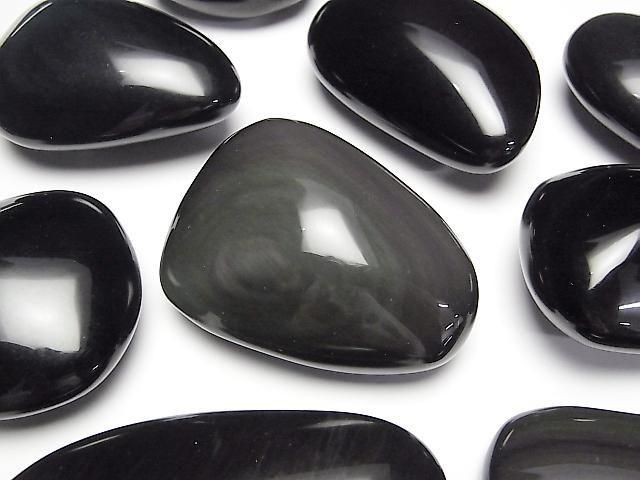[Video] Rainbow Obsidian AAA Nugget 3pcs