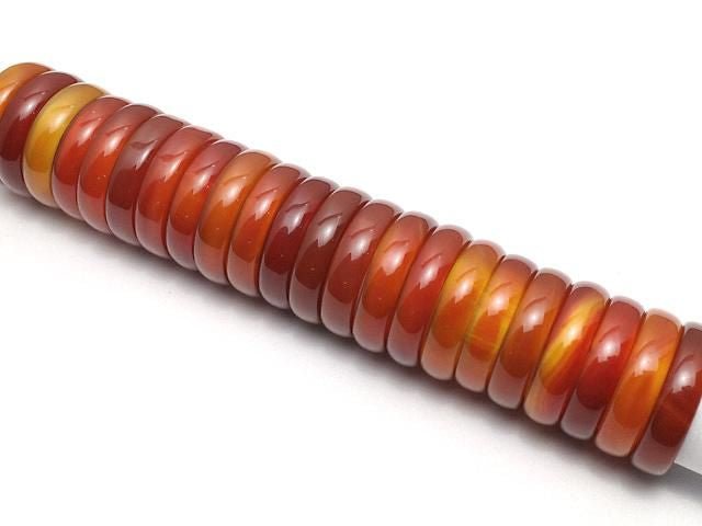 [Video] Carnelian Ring [Size 11]-[Size 16] 2pcs