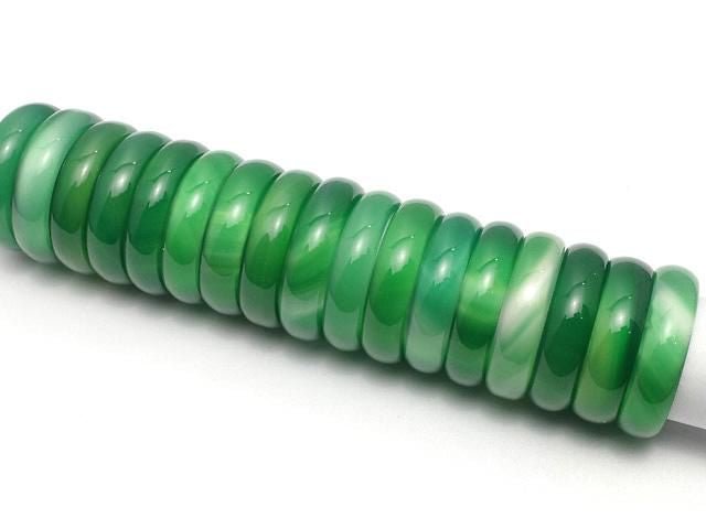 [Video] Green Onyx Ring [Size 13]-[Size 20] 2pcs