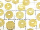 [Video] Yellow Danburite Round Cabochon 8x8mm 1pc