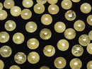 [Video] Yellow Danburite Round Cabochon 8x8mm 1pc