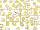 [Video] Yellow Danburite Oval Cabochon 7x5mm 1pc