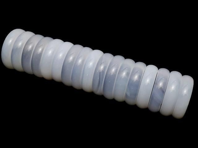 [Video] White Chalcedony Ring [Size 11]-[Size 16] 2pcs