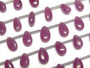 [Video] Ruby AA++ Pear shape (Smooth) half or 1strand (12pcs)