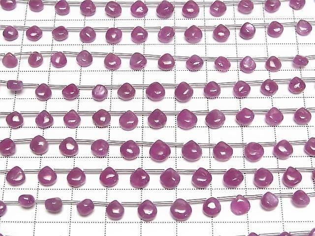 [Video] Ruby AA++ Chestnut (Smooth) half or 1 strand (12pcs)