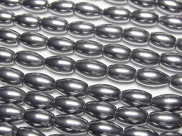 [Video]Terahertz Rice 8x5x5mm 1strand beads (aprx.15inch/38cm)