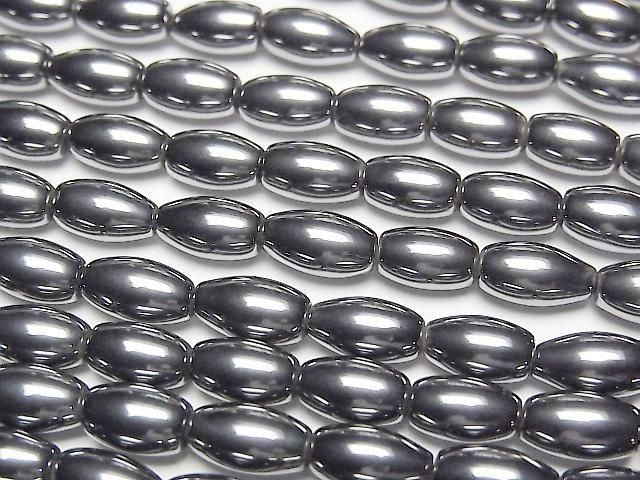 [Video]Terahertz Rice 8x5x5mm 1strand beads (aprx.15inch/38cm)