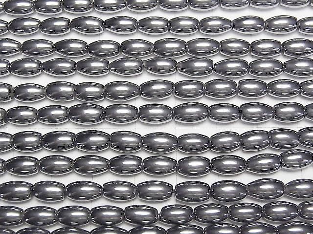 [Video]Terahertz Rice 8x5x5mm 1strand beads (aprx.15inch/38cm)
