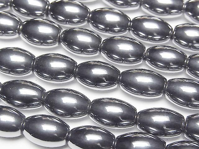 [Video]Terahertz Rice 12x8x8mm half or 1strand beads (aprx.15inch/36cm)