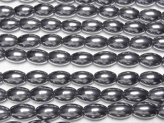 [Video]Terahertz Rice 12x8x8mm half or 1strand beads (aprx.15inch/36cm)