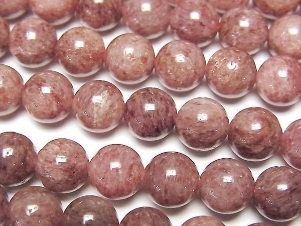 [Video]Moscovite AAA- Round 8.5mm 1strand beads (aprx.15inch/37cm)